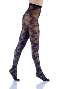 Collant-fantaisie-motifs-barroque-semi-opaque