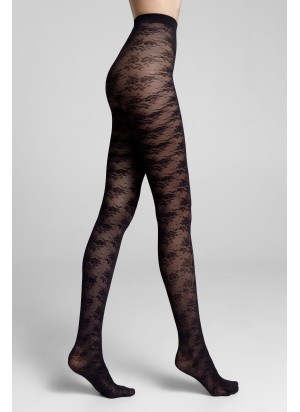 ROSE DENTELLE Collant