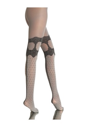 Collants fantaisie femme collant motif Brittany