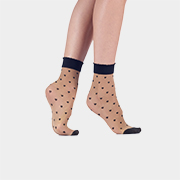 Bobby sock and half stockings